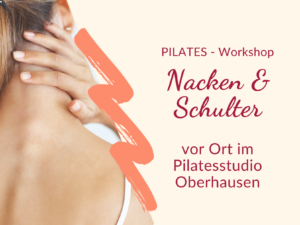 Woo Produktbild Pilates-Workshop Nacken & Schulter vor Ort im Pilatesstudio